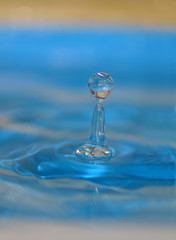 Fototapeta na wymiar Drop of water