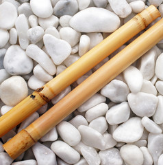 White Stones and Bamboo - Wellness Concept