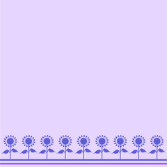 sfondo lilla con fiori