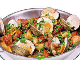 Portuguese Pork and Clams