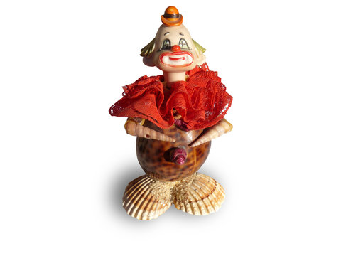 Pagliaccio di conchiglie