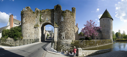 porte de la cité de bonneval