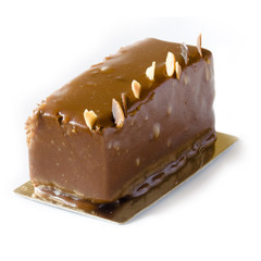 Gâteau au chocolat et caramel au beurre salé