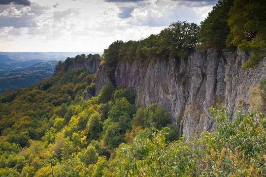 Bort les Orgues (Corr&egrave;ze) - Falaises des orgues