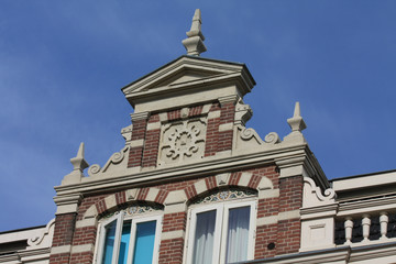 Fototapeta na wymiar historic facade in Holland
