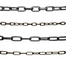 Fototapeta premium chain metal link industry tool