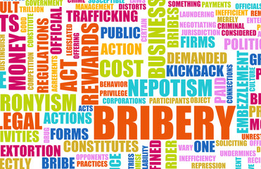 Fototapeta premium Bribery