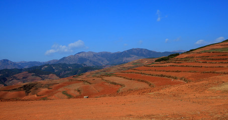 special geomorphology in the west of China