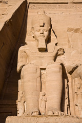 Stone statue in Egypt