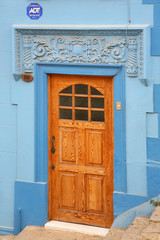 Hauseingang in Valparaíso, Chile