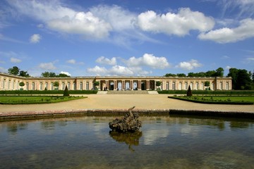 France, Castle of Versailles, Grand Trianon overview