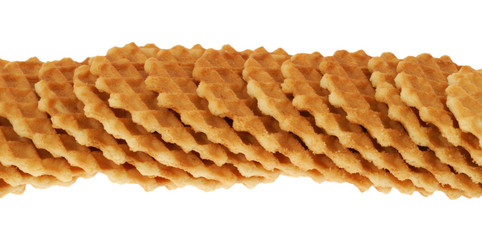 cookies on white, isolated