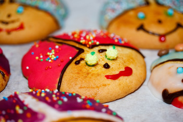 Selbstgebackene Kekse