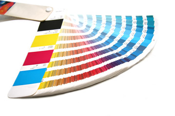 Color guide to match colors for printing