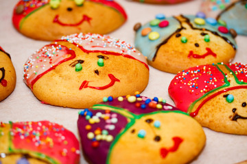 Selbstgebackene Kekse