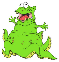 Monster, Ungeheuer, Bakterie, Virus, Tentakel