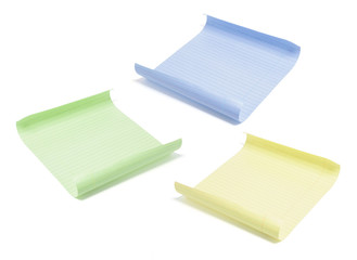 Sheets of Note Paper