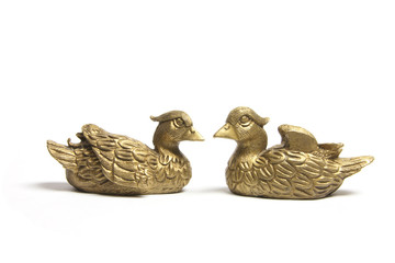 Mandarin Duck Figurines