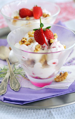 Strawberry Ricotta dessert