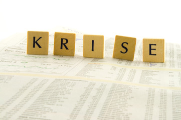 Fototapeta premium Krise