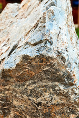 Rough rock surface texture closeup view.