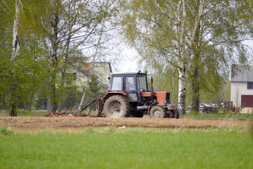 farmer on the field