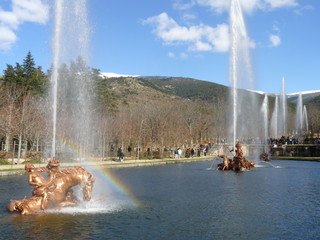 Fuente del Palacio de La Granja de San Ildefonso, Segovia