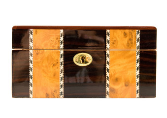 casket (isolated on the whiet)