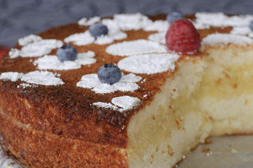 Cake close up