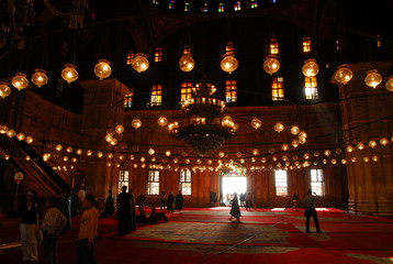 Kairo Mohammed-Ali-Moschee innen