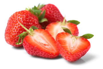 Fresh and tasty strawberries