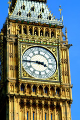 Fototapeta na wymiar Big Ben - Detail - London