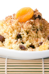 Süßer afrikanischer Couscous