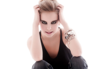 Obraz premium Rockstar girl