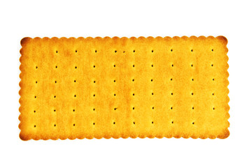 Various cookies  isolated on the white background