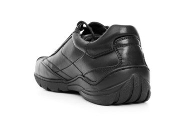 Male shoes isolated on the white background