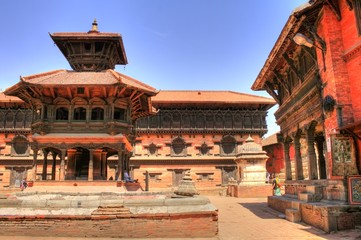 Obraz premium Bhaktapur (Nepal / Himalaya)