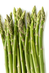 Asparagus green isolated