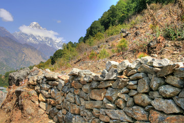 Fototapeta na wymiar Nepal / Himalaya - Everest Trek