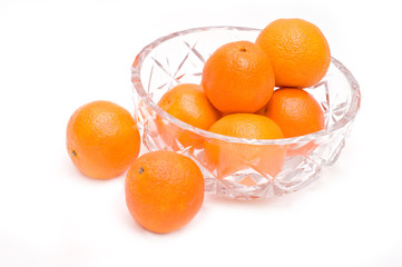 Tangerines in a bowl