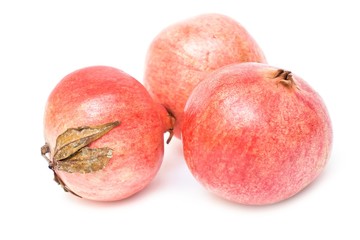 Pomegranate isolated