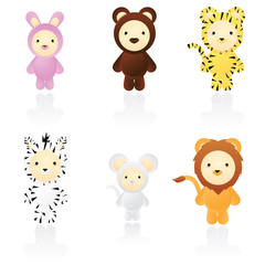 Cute Animals Background