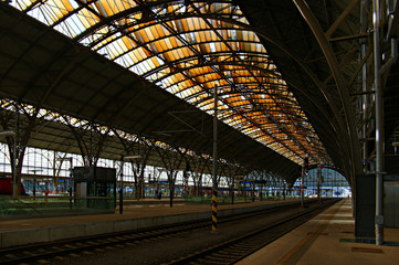 Bahnhof in Prag - HDR