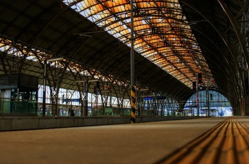 Bahnhof in Prag - HDR