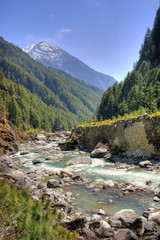 Fototapeta na wymiar Nepal / Himalaya - Everest Trek