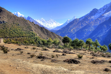 Nepal / Himalaya - Lhotse & Mount Everest
