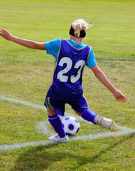 Soccer girl - 22430662