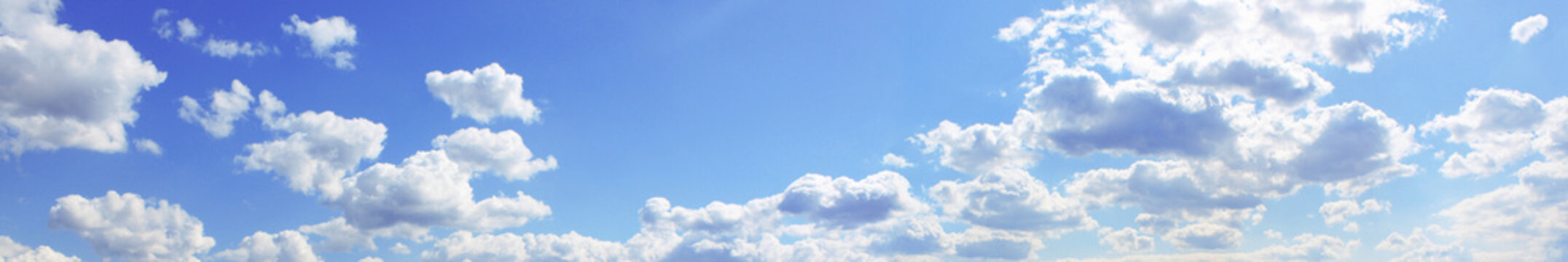 Blue cloudy sky