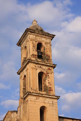 clocher eglise couvent st francois en corse (oletta)
