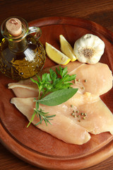 petto di pollo con aromi
